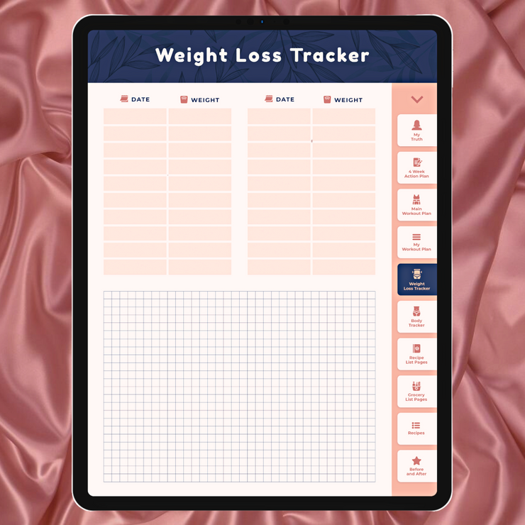 Look Better Naked Digital Fitness Planner