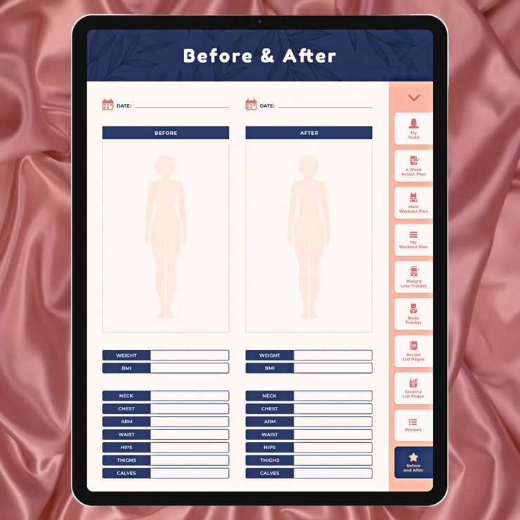 Look Better Naked Digital Fitness Planner